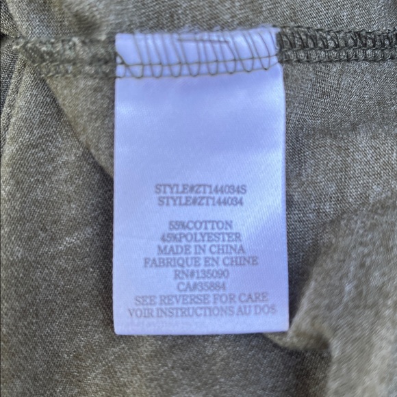 Z Supply Pocket Tee in Olive Green Women's Size Medium - Picture 10 of 10
